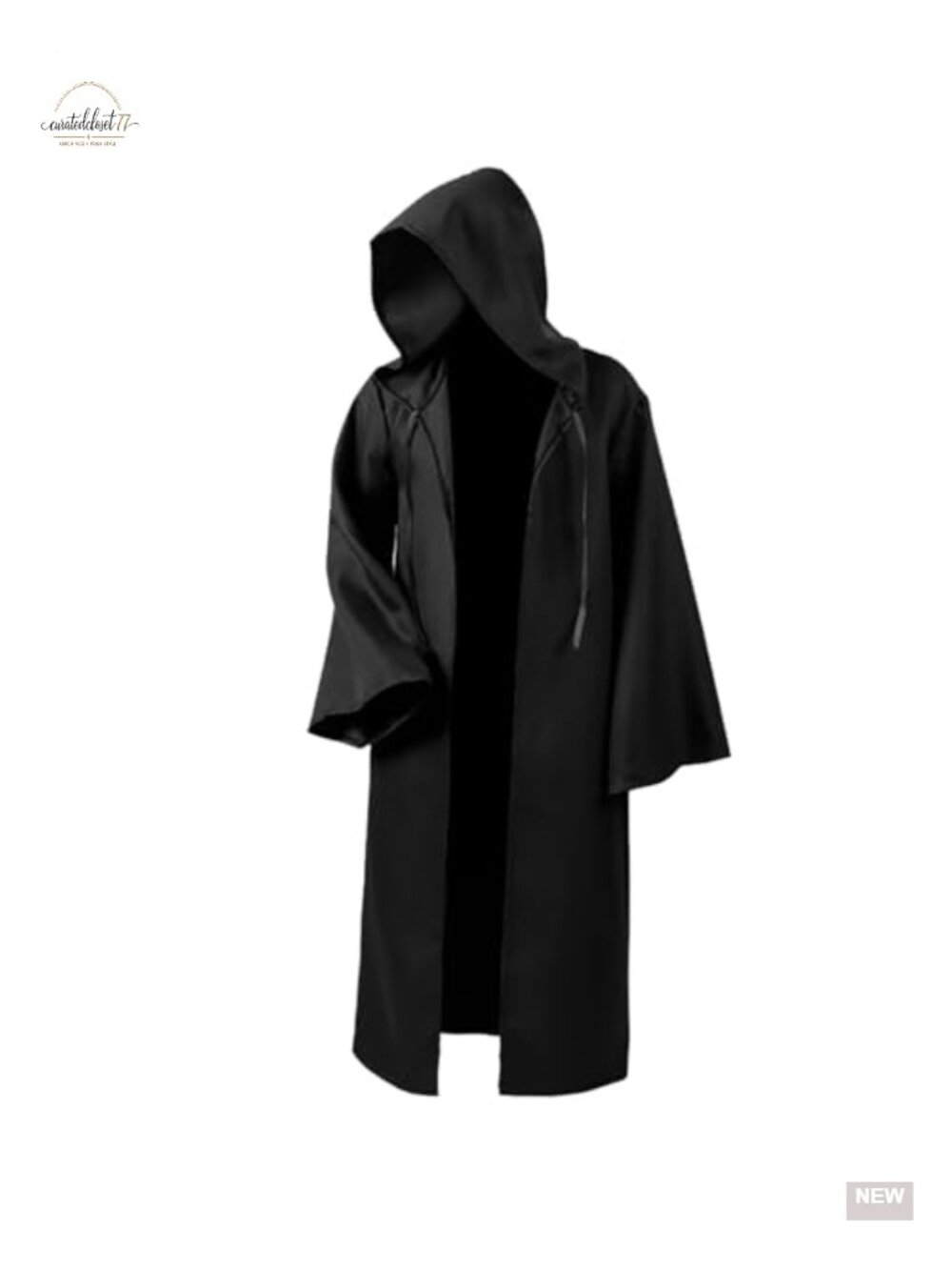 Men's Hooded Robe Cosplay Costume Tunic Cloak Polyester Halloween
